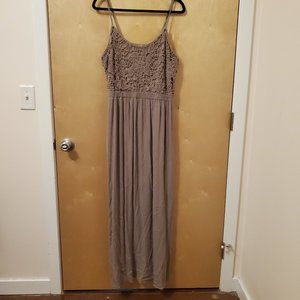 Grey maxi dress